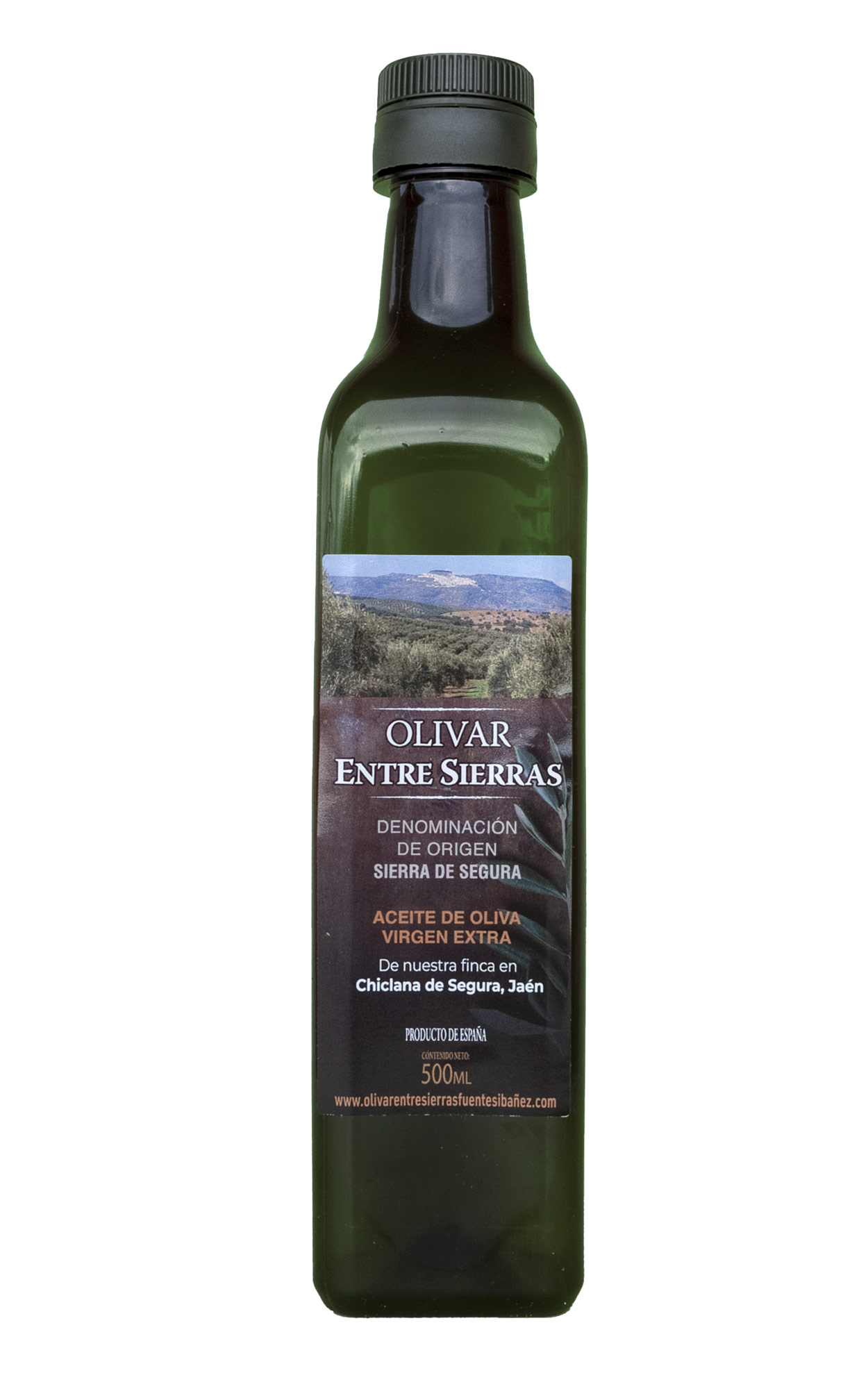 Aceite de Oliva Virgen Extra en 6 envases de 0'5L