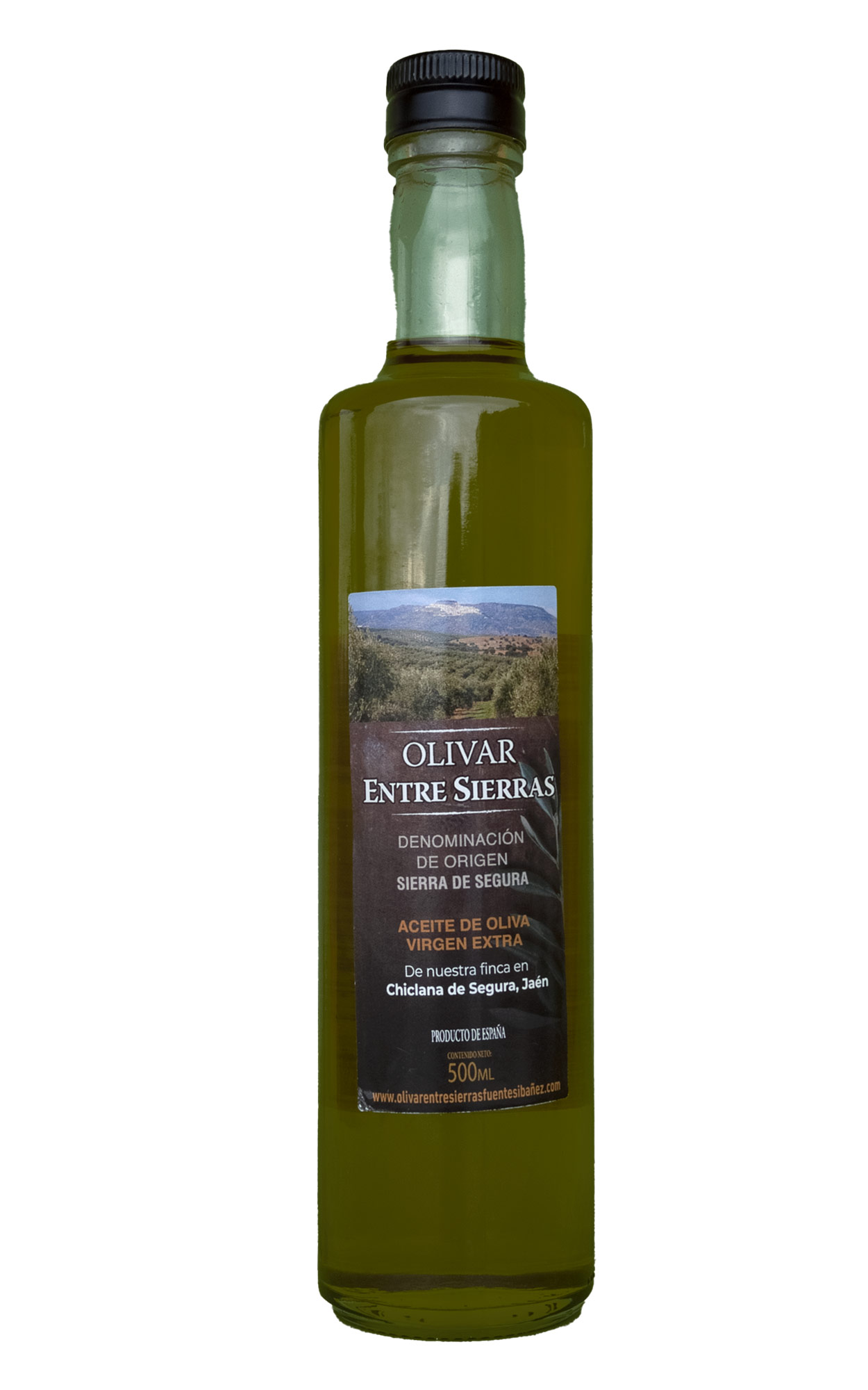 Aceite de Oliva Virgen Extra en 6 envases de 0'5L